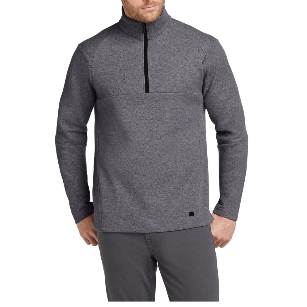 Men's OGIO Gray Quarter-Zip pullover